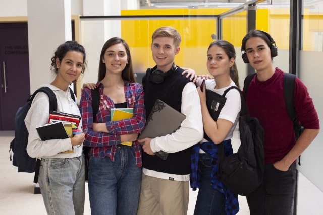 留学生仲間のイメージ